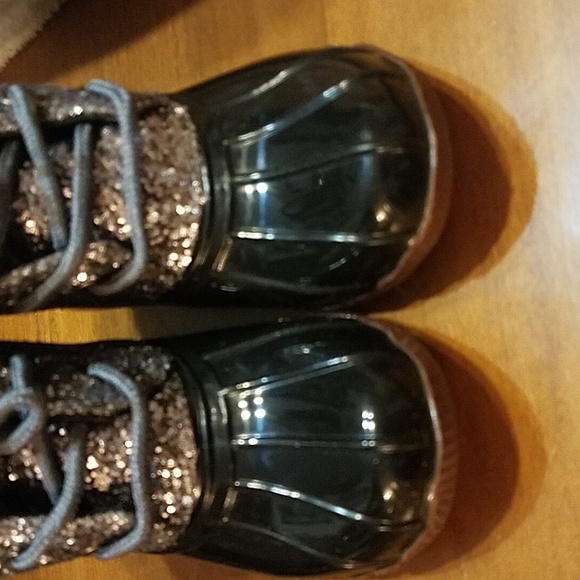 Jessica Carlyle glitter rain boots - Picture 7 of 8